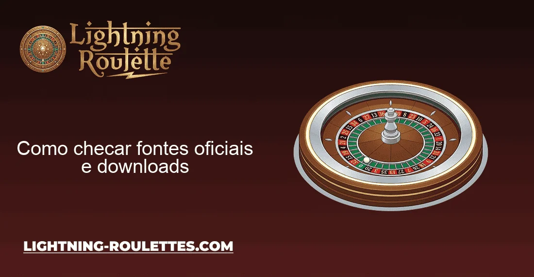 Como checar fontes oficiais e downloads Como checar fontes oficiais e downloads